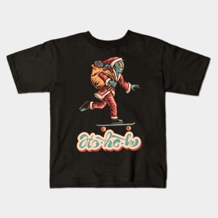 Santa Alien Kids T-Shirt